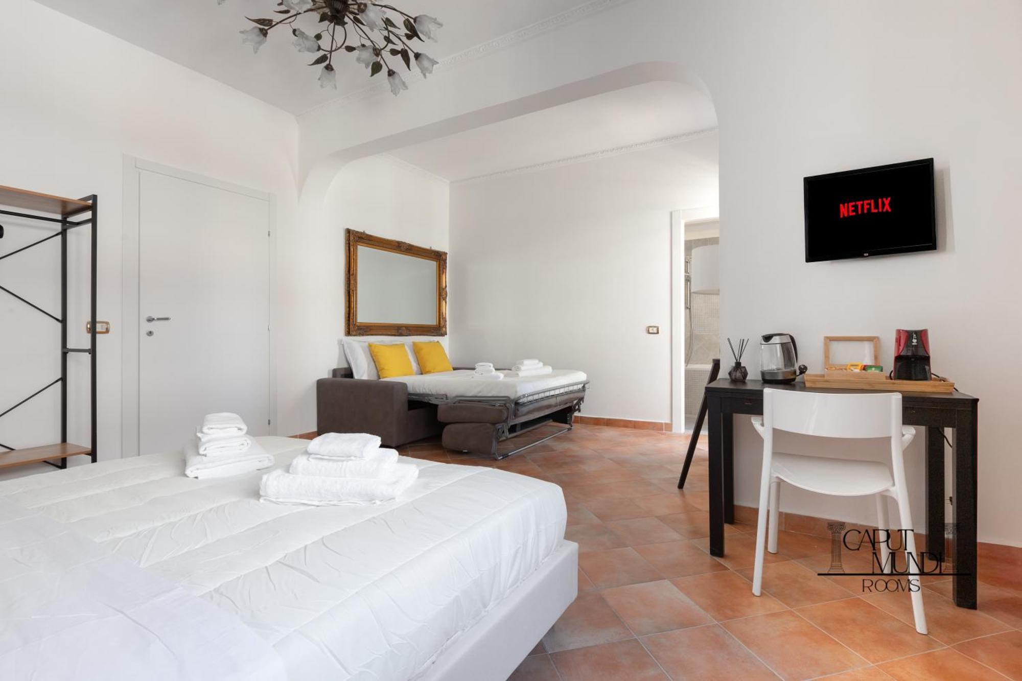 Caput Mundi Rooms - 100Mt To Metro A, Terrace, A-C, 15 Min To Center 罗马 外观 照片
