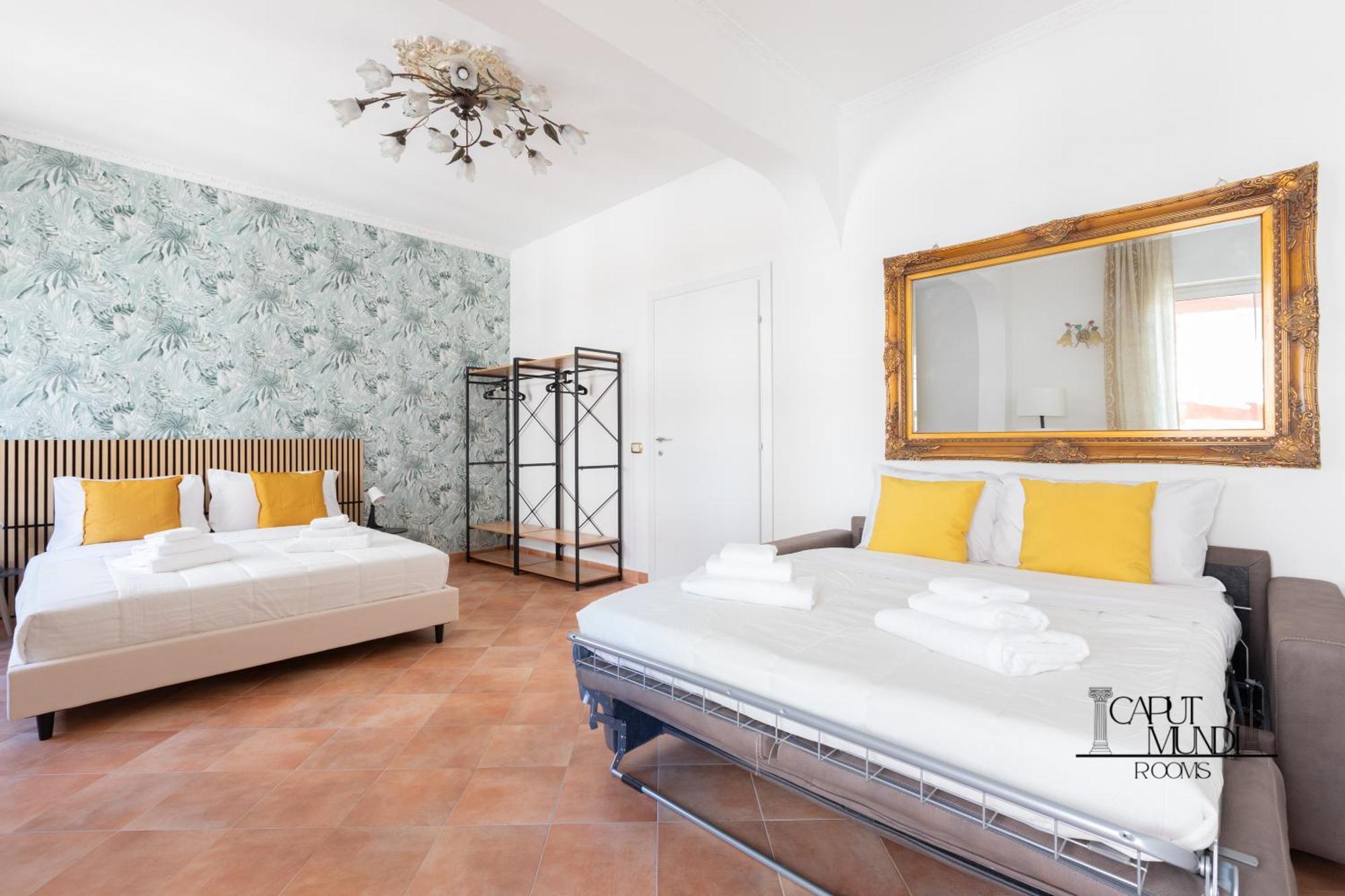 Caput Mundi Rooms - 100Mt To Metro A, Terrace, A-C, 15 Min To Center 罗马 外观 照片