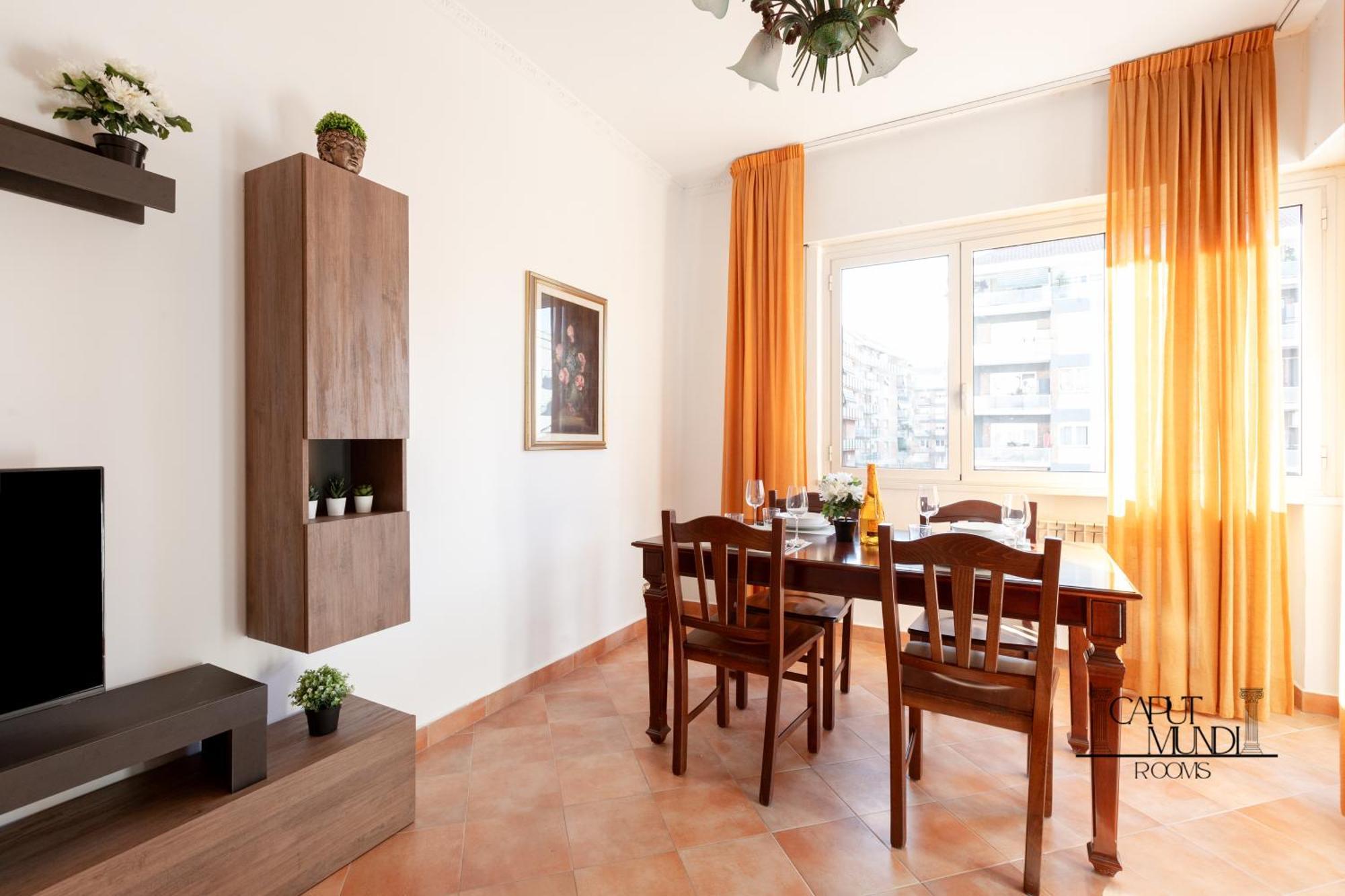 Caput Mundi Rooms - 100Mt To Metro A, Terrace, A-C, 15 Min To Center 罗马 外观 照片