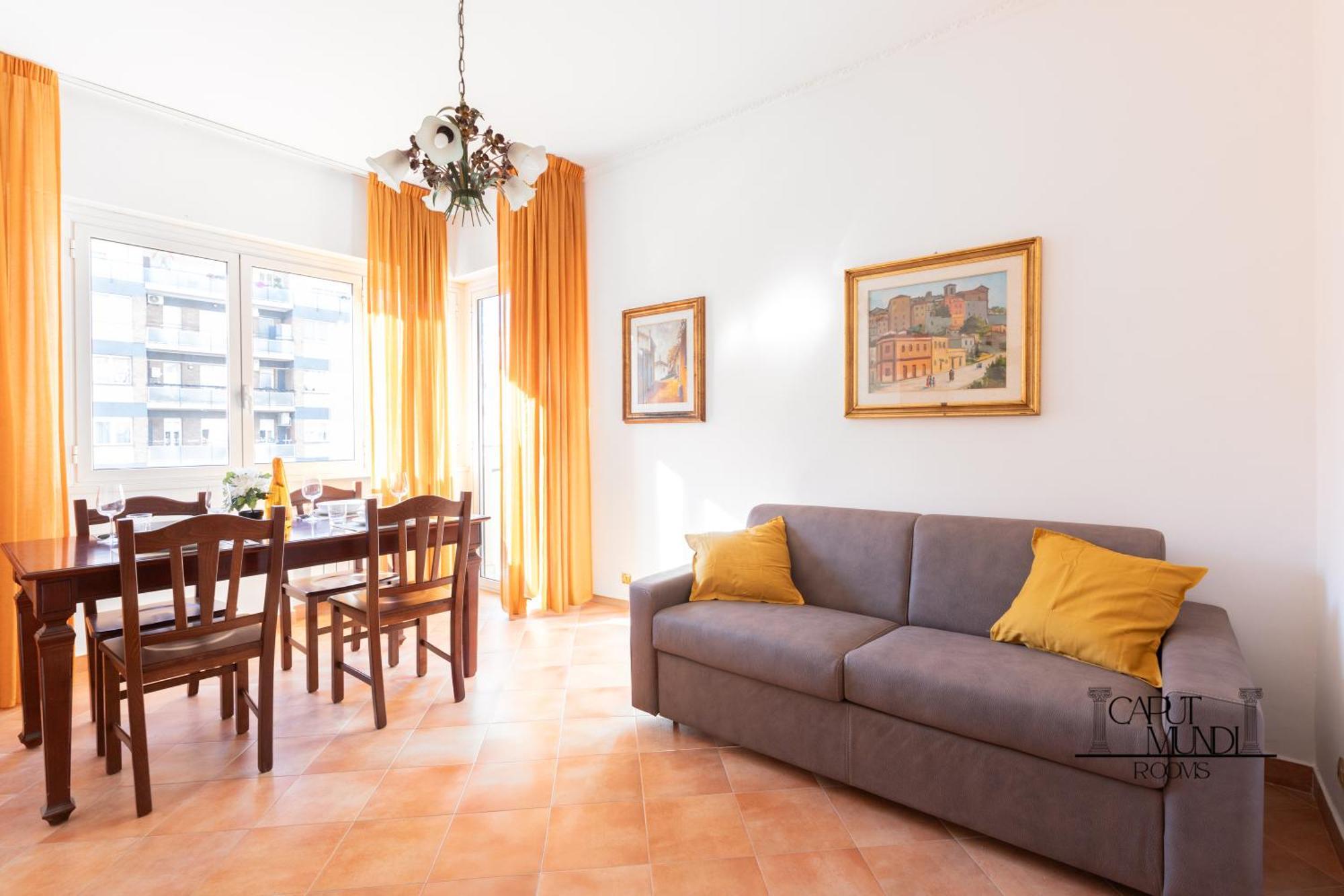 Caput Mundi Rooms - 100Mt To Metro A, Terrace, A-C, 15 Min To Center 罗马 外观 照片