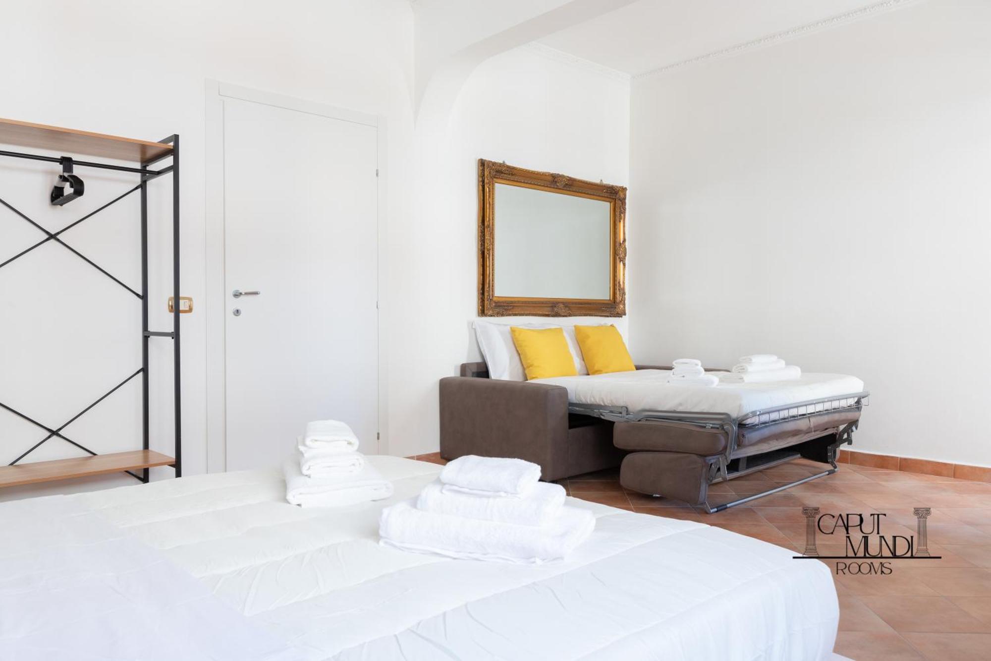 Caput Mundi Rooms - 100Mt To Metro A, Terrace, A-C, 15 Min To Center 罗马 外观 照片