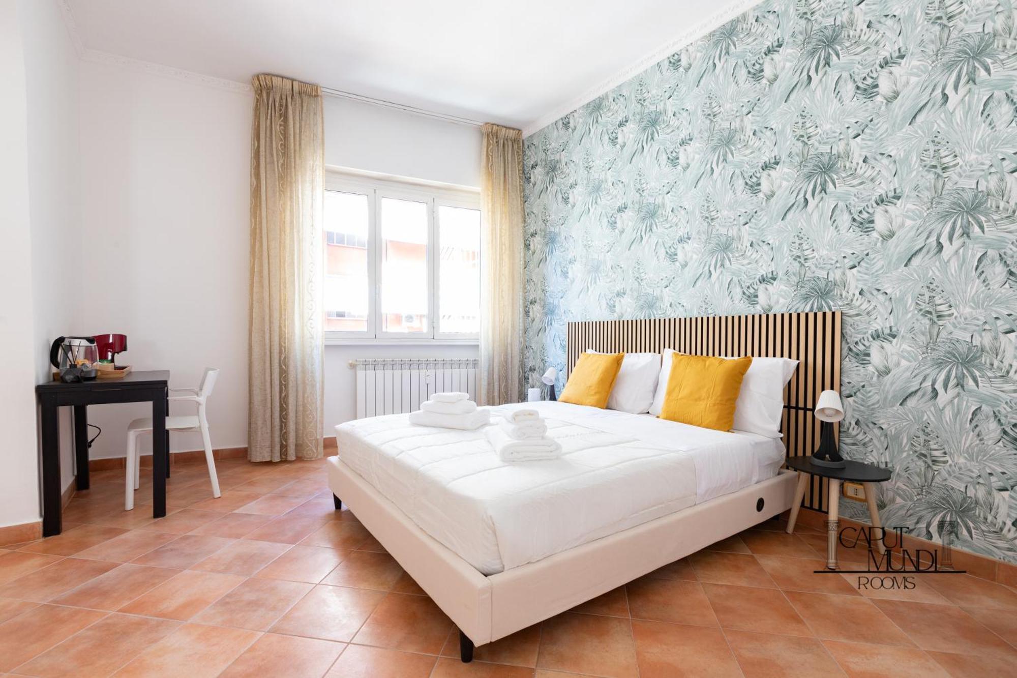 Caput Mundi Rooms - 100Mt To Metro A, Terrace, A-C, 15 Min To Center 罗马 外观 照片