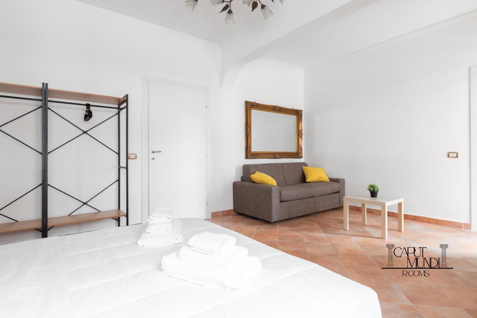 Caput Mundi Rooms - 100Mt To Metro A, Terrace, A-C, 15 Min To Center 罗马 外观 照片