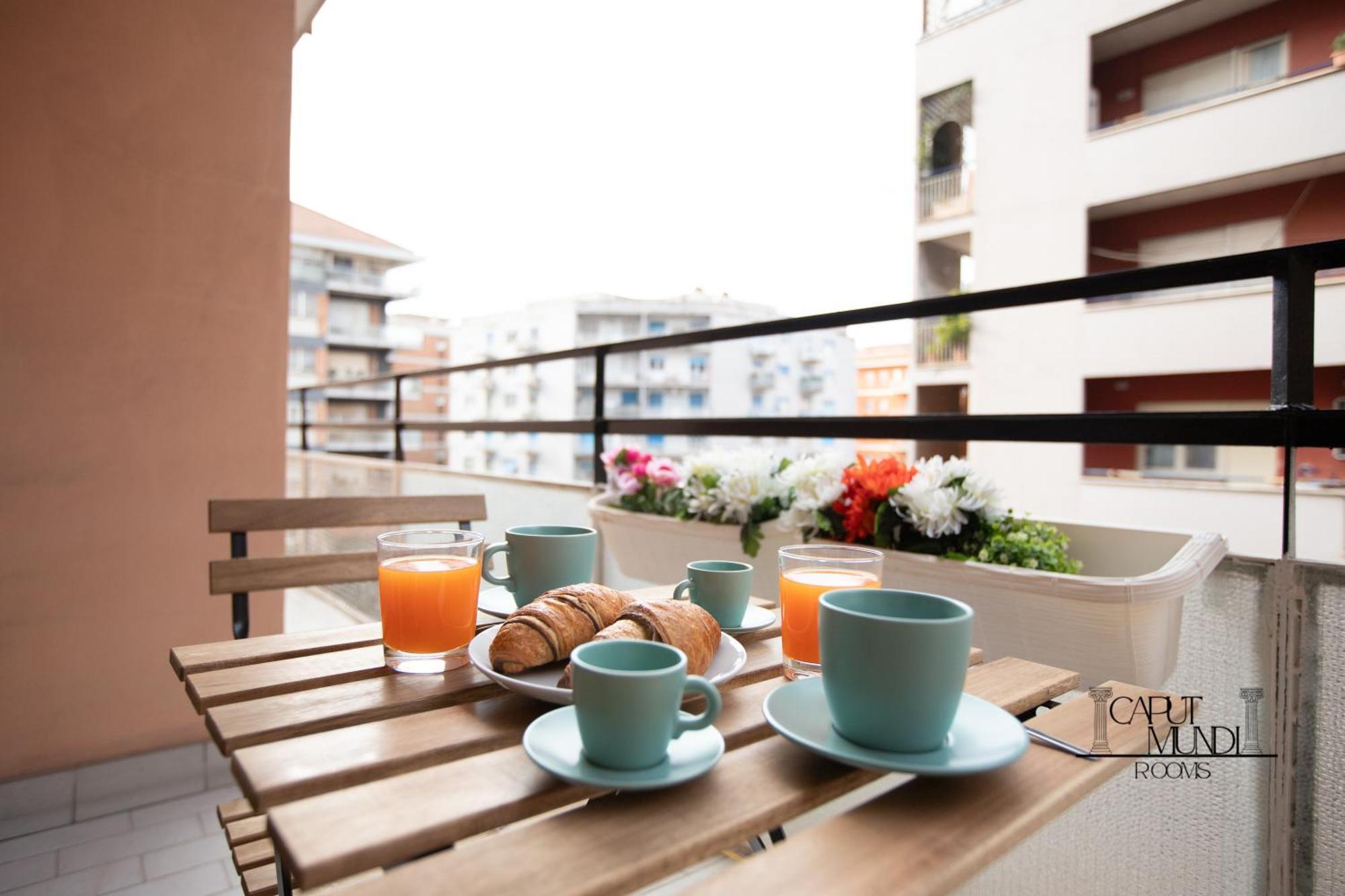 Caput Mundi Rooms - 100Mt To Metro A, Terrace, A-C, 15 Min To Center 罗马 外观 照片